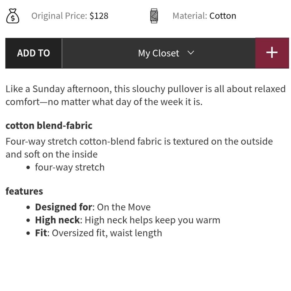 Lululemon Funnel Neck Pullover - image 4